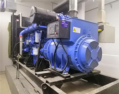 金年会网页版页面登录720KW/400V陆用发电机应用于某房地产项目