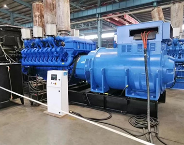 金年会网页版页面登录1800KW/10.5Kv高压发电机应用于某工厂项目
