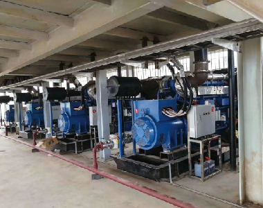非洲燃气发电项目（玉柴配金年会网页版页面登录10台500KW）
