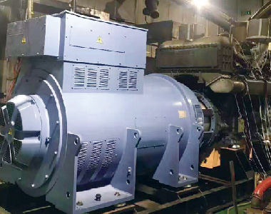 金年会网页版页面登录3000KW10.5KV高压发电机用于玉柴柴油机定型试验