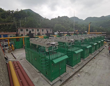 广西玉柴燃气发电项目（金年会网页版页面登录1200KW/10.5KV/6极高压发电机）